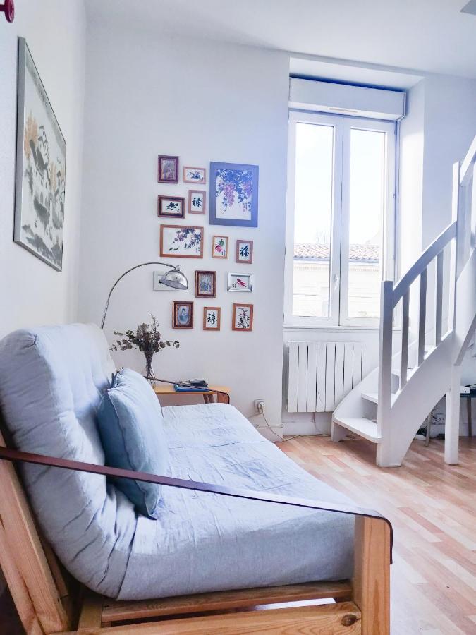 Duplex Lumineux Avec Bureau Separe Dans Le Centre Apartman Bordeaux Kültér fotó